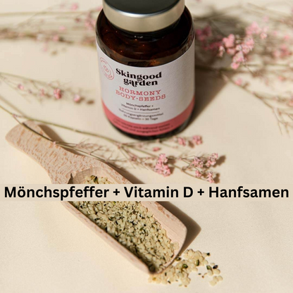 Skingood Garden Hormony mit Shatavari, Mönchspfeffer, Vitamin B6 - 60 Kapseln