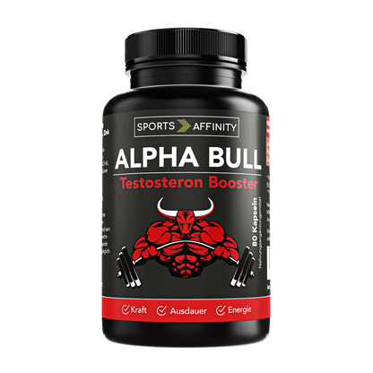 Sports Affinity Alpha Bull - L-Arginin + Zink + Pinienrindenextrakt - 80 Kapseln