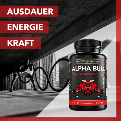 Sports Affinity Alpha Bull - L-Arginin + Zink + Pinienrindenextrakt - 80 Kapseln