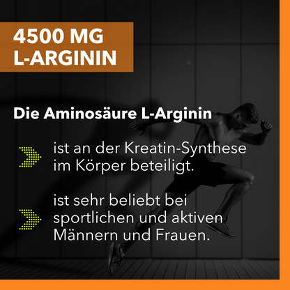 Sports Affinity Aminosäure L-Arginin - 180 vegane Kapseln