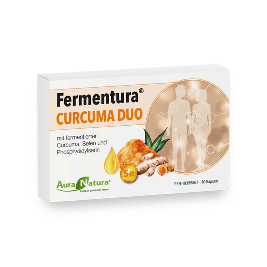 Aura Natura Fermentura® Curcuma Duo - 30 vegane Kapseln